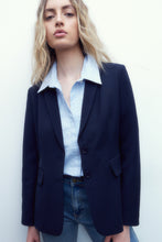 Load image into Gallery viewer, BLAZER CLASICO DOBLE BOTON AZUL