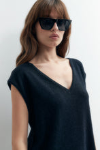 Load image into Gallery viewer, Blusa Lurex Escote V