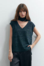 Load image into Gallery viewer, Blusa Lurex Escote V Multicolor