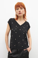 Load image into Gallery viewer, Blusa Broderie con flores bordadas