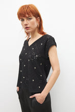 Load image into Gallery viewer, Blusa Broderie con flores bordadas