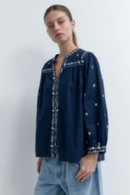 Load image into Gallery viewer, BLUSA BOHO CON BORDADOS