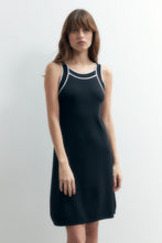 Load image into Gallery viewer, VESTIDO TEJIDO CON VIVOS EN CONTRASTE