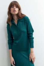 Load image into Gallery viewer, SWEATER LUREX CUELLO POLO