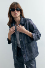 Load image into Gallery viewer, SOBRECAMISA DENIM METALIZADO