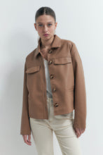 Load image into Gallery viewer, Chaqueta Eco cuero con botones