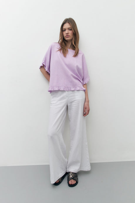 BLUSA CON VOLADOS