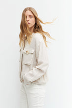 Load image into Gallery viewer, CHAQUETA BOMBER DE LINO