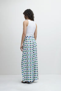 PANTALON CON ESTAMPA GEOMETRICA