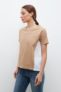 REMERA COMBIANADA
