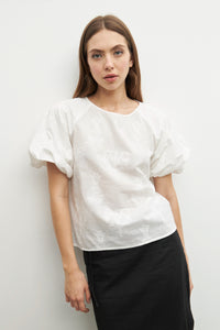 BLUSA ROMANTICA MANGAS BALOON