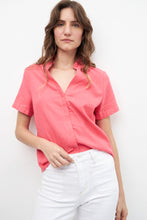 Load image into Gallery viewer, Blusa de Lino con Volado
