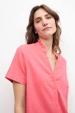 Load image into Gallery viewer, Blusa de Lino con Volado