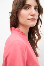 Load image into Gallery viewer, Blusa de Lino con Volado