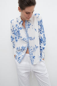 CAMISA CON ESTAMPA FLORAL