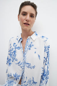 CAMISA CON ESTAMPA FLORAL