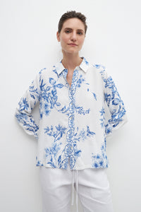 CAMISA CON ESTAMPA FLORAL