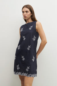 VESTIDO BORDADO FLORAL