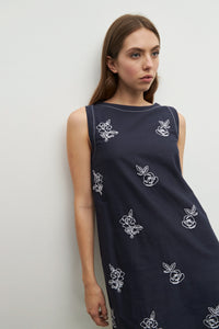 VESTIDO BORDADO FLORAL