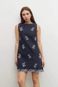 VESTIDO BORDADO FLORAL