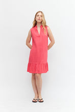 Load image into Gallery viewer, Vestido de Lino con Volado