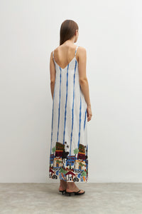 MAXI VESTIDO ESTAMPADO