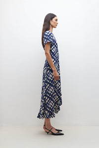 VESTIDO CRUZADO ESTAMPADO