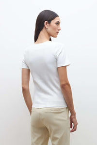 REMERA RIB ESCOTE CUADRADO