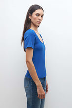 Load image into Gallery viewer, REMERA RIB ESCOTE CUADRADO