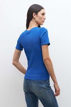 Load image into Gallery viewer, REMERA RIB ESCOTE CUADRADO