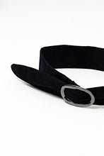 Load image into Gallery viewer, Faja de suede con hebilla metalica