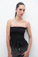 Load image into Gallery viewer, TOP SATEN STRAPLESS