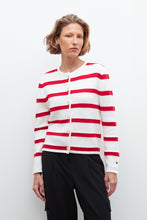 Load image into Gallery viewer, CHAQUETA TEJIDA RAYADA