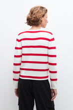 Load image into Gallery viewer, CHAQUETA TEJIDA RAYADA