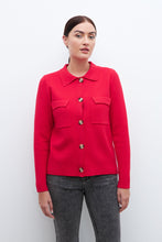 Load image into Gallery viewer, CHAQUETA TEJIDA CUELLO POLO