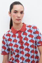 Load image into Gallery viewer, SWEATER CUELLO POLO JACQUARD RETRO