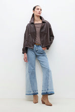 Load image into Gallery viewer, JEAN BICOLOR WIDE LEG LENA