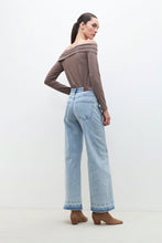 Load image into Gallery viewer, JEAN BICOLOR WIDE LEG LENA