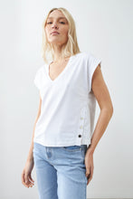 Load image into Gallery viewer, Remera Combinada con Botones