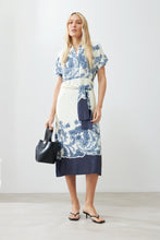 Load image into Gallery viewer, VESTIDO ESTAMPADO MANGA CORTA