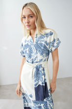 Load image into Gallery viewer, VESTIDO ESTAMPADO MANGA CORTA