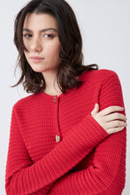 Load image into Gallery viewer, CHAQUETA TEJIDA CON BOTONES METALICOS