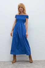 Load image into Gallery viewer, Vestido Escote Bardot con Bolsillos