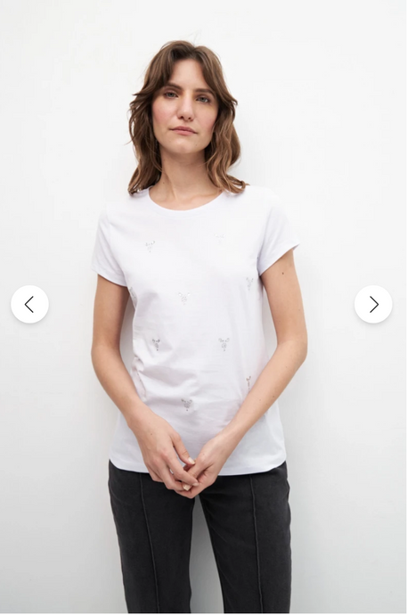 REMERA CON STRASS