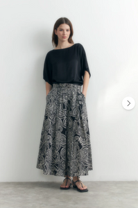 MAXI FALDA ESTAMPADA