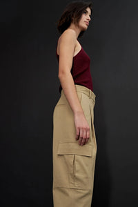 PANTALON CARGO PINZADO