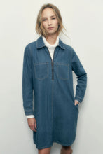 Load image into Gallery viewer, VESTIDO JEAN CON CIERRE